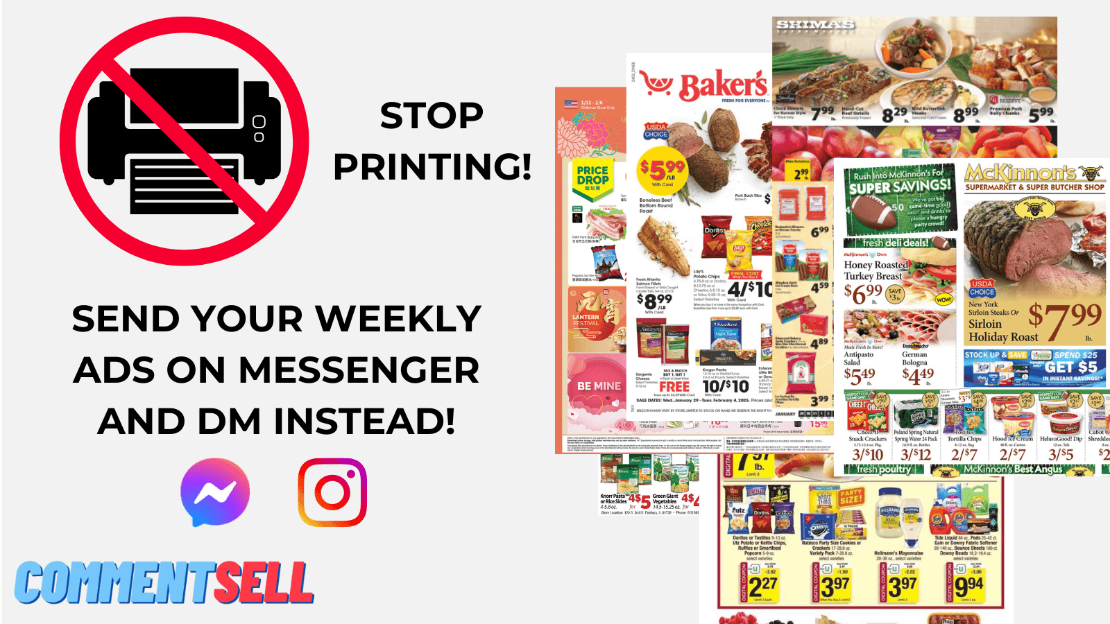 Turn Weekly Discounts into Sales – Without Extra Printing Costs